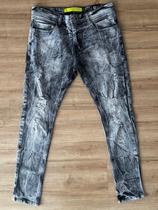 Calça Jeans Jogador Black -