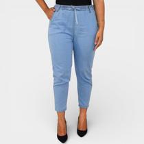 Calça Jeans Jogger Casteliê Feminina - Azul Claro - 42