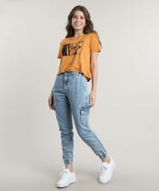 Calça Jeans Jogger Feminina tam 42 Calça Jeans Jogger Feminina tam 42