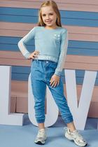 Calça Jeans Jogger Infantil - Infanti Calça Jeans Jogger Infantil - Infanti