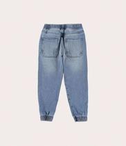 Calça Jeans Jogger Infantil Menino em Malha Denim Malwee Kids