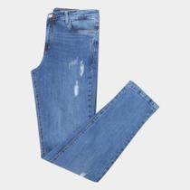 Calça Jeans Juvenil Malwee Skinny Destroyed Feminina