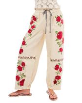 Calça Jeans Kedera Cintura Média Pantalona Cropped Bege Calça Jeans Kedera Cintura Média Pantalona Cropped Bege