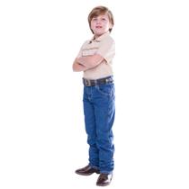 Calça Jeans Kids Best Rodeio bordado Marrom