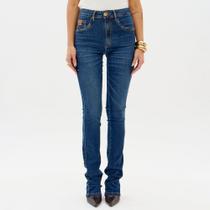 Calça Jeans Lança Perfume Boot Cut High Ou26 Azul Feminino Calça Jeans Lança Perfume Boot Cut High Ou26 Azul Feminino