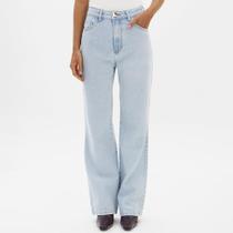 Calça Jeans Lança Perfume Reta High In26 Azul Feminino
