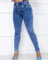 Calça jeans lavagem, 38.