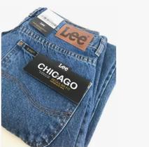 Calça jeans lee chicago 100 algodão tradicional masculina
