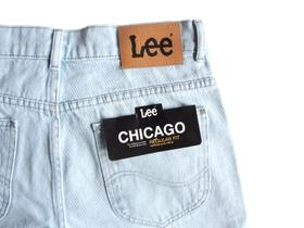 Calça Jeans Lee Chicago Delave Masculina Tradicional Algodao 1027