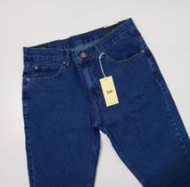Calça jeans lee linha 14 onça 14 oz 100% algodão azul blue