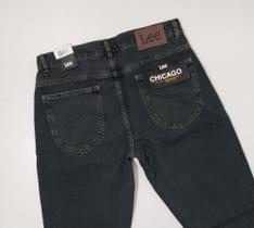 Calça jeans lee linha 14 onça 14 oz 100% algodão green