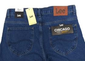 Calça Jeans Lee Masculina Reta Tradicional 100% Algodão Original.