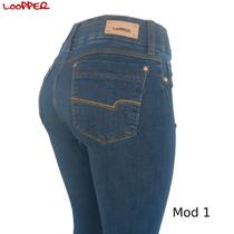 Calça Jeans Legging Feminina Cós Anatômico Loper Original