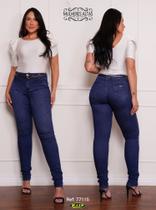 Calça Jeans Lycra Skinny, Mulheres Altas, Ri19 SKU 019778