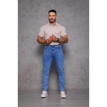 Calça Jeans Marmorizada Masculina Modelo Skinny