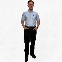 Calça Jeans Marrom Masculina Tradicional Reta Com Elastano New Calça Jeans Marrom Masculina Tradicional Reta Com Elastano New