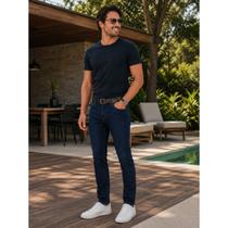 Calça Jeans Mas Elastic Waistband Slim Fit Vilejack VMCE0005
