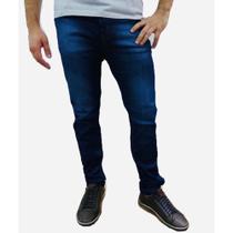 Calça Jeans Masculina Azul Escuro Elastano - Ref. Csa Calça Jeans Masculina Azul Escuro Elastano - Ref. Csa