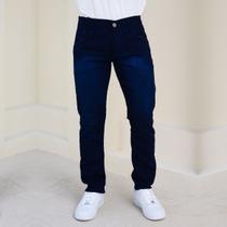 Calça Jeans Masculina Azul Pistolado Amaciado Calça Jeans Masculina Azul Pistolado Amaciado