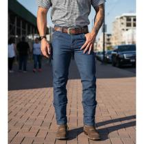 Calça Jeans Masculina Básica Tradicional Trabalho Reforçada Calça Jeans Masculina Básica Tradicional Trabalho Reforçada