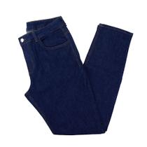 Calça Jeans Masculina Basicocom Slim Azul Escuro - 102101 Calça Jeans Masculina Basicocom Slim Azul Escuro - 102101