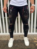 Calça Jeans Masculina Black Premium Pigmentada