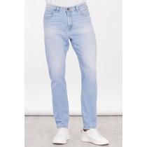 Calça Jeans Masculina Casual Gangster Lavagem Clara Modelo Premium