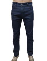 Calça jeans masculina com elastano lisa para trabalho reta Calça jeans masculina com elastano lisa para trabalho reta