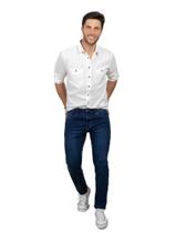 Calça Jeans Masculina com Lycra C&G