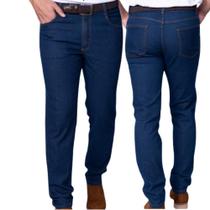 Calça Jeans Masculina Confortável Para Trabalho Com Elastano