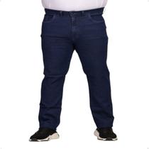 Calça Jeans Masculina Corte Reto Bolsos Plus Size Calça Jeans Masculina Corte Reto Bolsos Plus Size