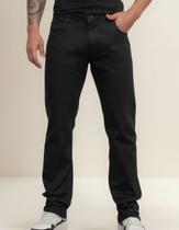 Calça Jeans Masculina Corte Reto Tradicional Lycra Básica