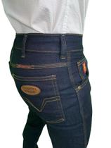 Calça Jeans Masculina Country Qualidade Reforçada Azul Escuro