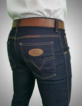 Calça Jeans Masculina Country Qualidade Reforçada Promoção Azul Escuro