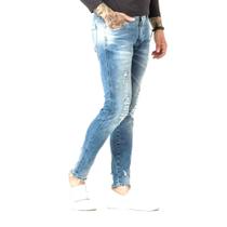 Calça Jeans Masculina Destroyed Super Skinny Fit Zune Calça Jeans Masculina Destroyed Super Skinny Fit Zune