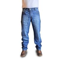 Calça Jeans Masculina Dia A Dia Tradicional Reforçado Estilo
