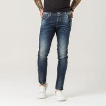 Calça Jeans Masculina Estonada Super Skinny Fit Zune Calça Jeans Masculina Estonada Super Skinny Fit Zune