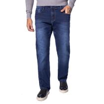 Calça Jeans Masculina Gangster Reta Estonado Azul Calça Jeans Masculina Gangster Reta Estonado Azul