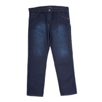 Calça Jeans Masculina Ice Plus Size Reta Azul