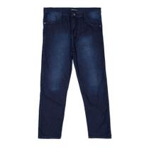 Calça Jeans Masculina Ice Preston Plus Size Reta Azul Escuro