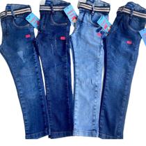 Calça jeans masculina infantil e juvenil