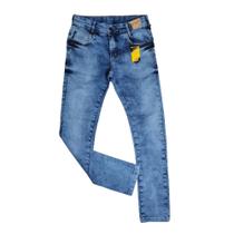 Calça jeans masculina infantil juvenil com elastano Tam 10 Ao 16 Anos.