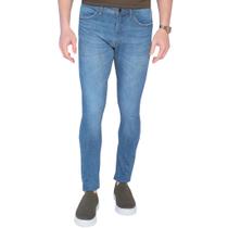 Calça Jeans Masculina Liso Super Skinny