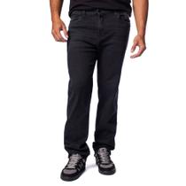 Calça Jeans Masculina Max Denim Reta Premium Preto