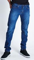 Calça Jeans Masculina Modelo Skinny cor Azul ref1115