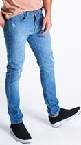 Calça Jeans Masculina Modelo SUPER SKINNY Azul Claro ref1125