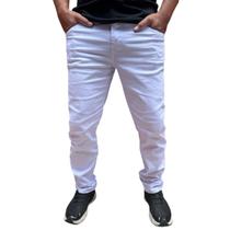 calça jeans masculina ou sarja varias cores com lycra - Emporium black