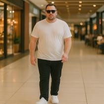 Calça Jeans Masculina Plus Size Grande Tamanho 44 46 48 Básica Reforçada 1093