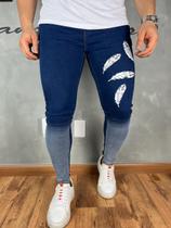 Calça Jeans Masculina Premium Feather Blue