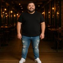 CALÇA JEANS Masculina RASGADA Plus Size Grande Tamanho 44 46 48 Reforçada 1094